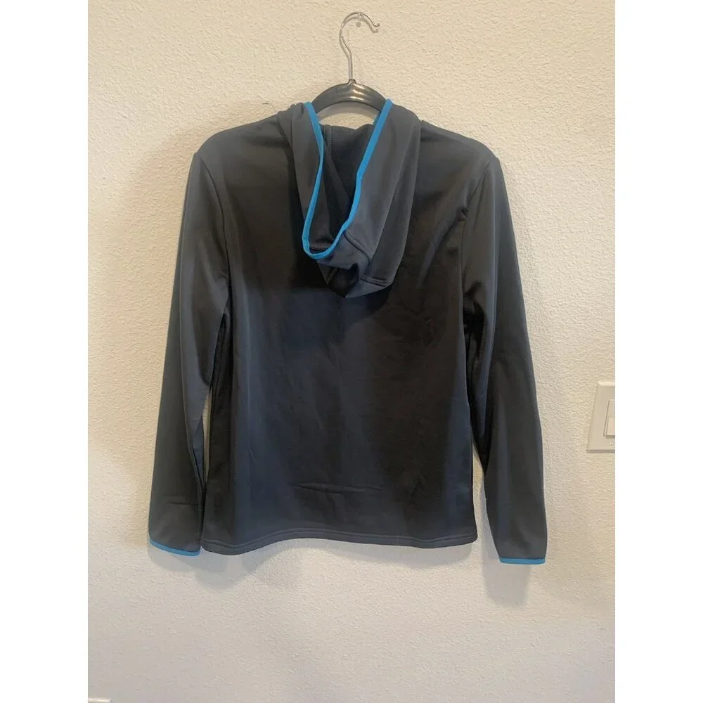 (C-199)Xersion Men’s Quick-Dri Fleece‎ Hoodie Black Pullover Athletic Sweatshirt